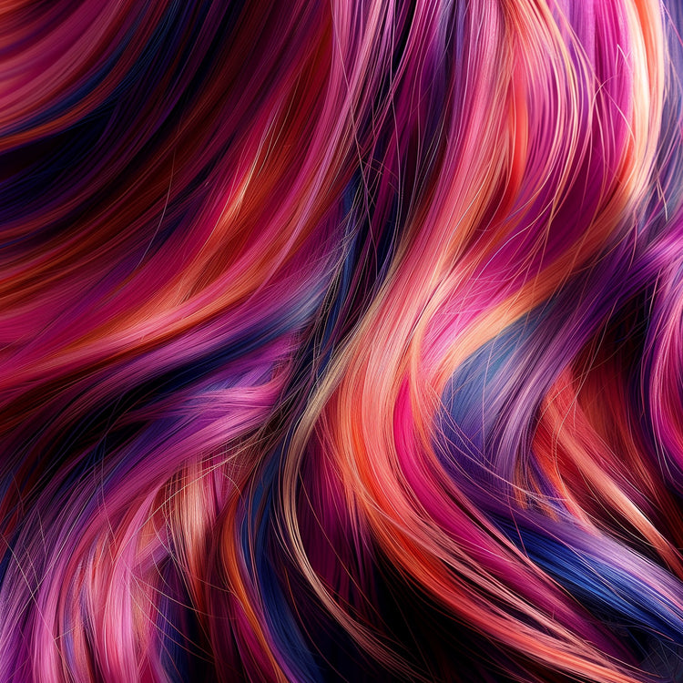 Coloured Hair Streaks
